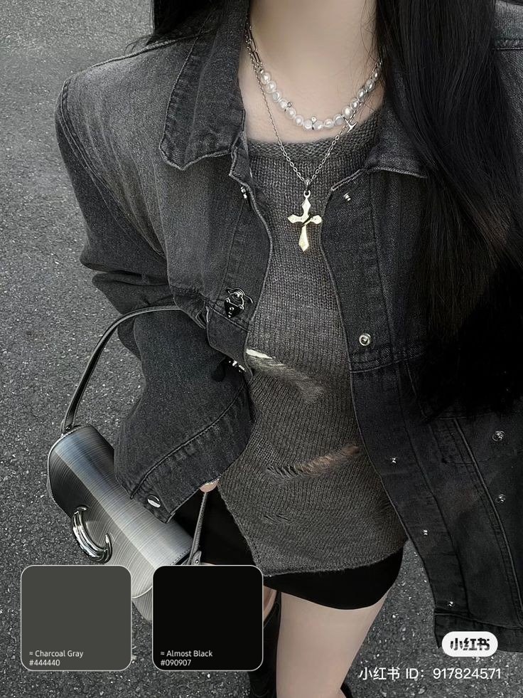 — color combo: monochrome mood 🎱🩶