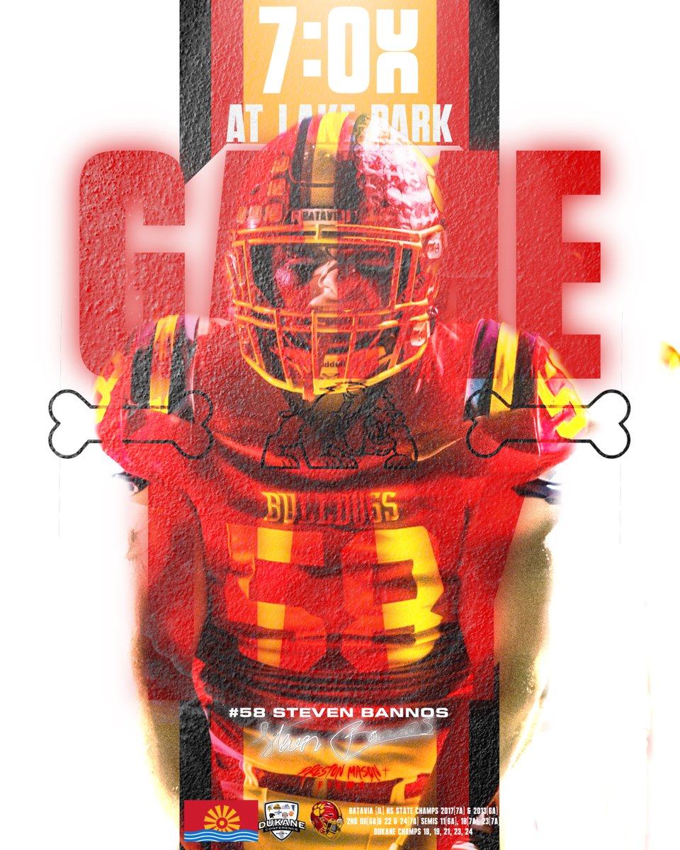 BataviaFootball's tweet image. 🏈Batavia @ Lake Park 9/19/29 
⏰4:30 pm Sophs/7:00 pm Varsity
🎟️gofan.co/event/4053316?…
