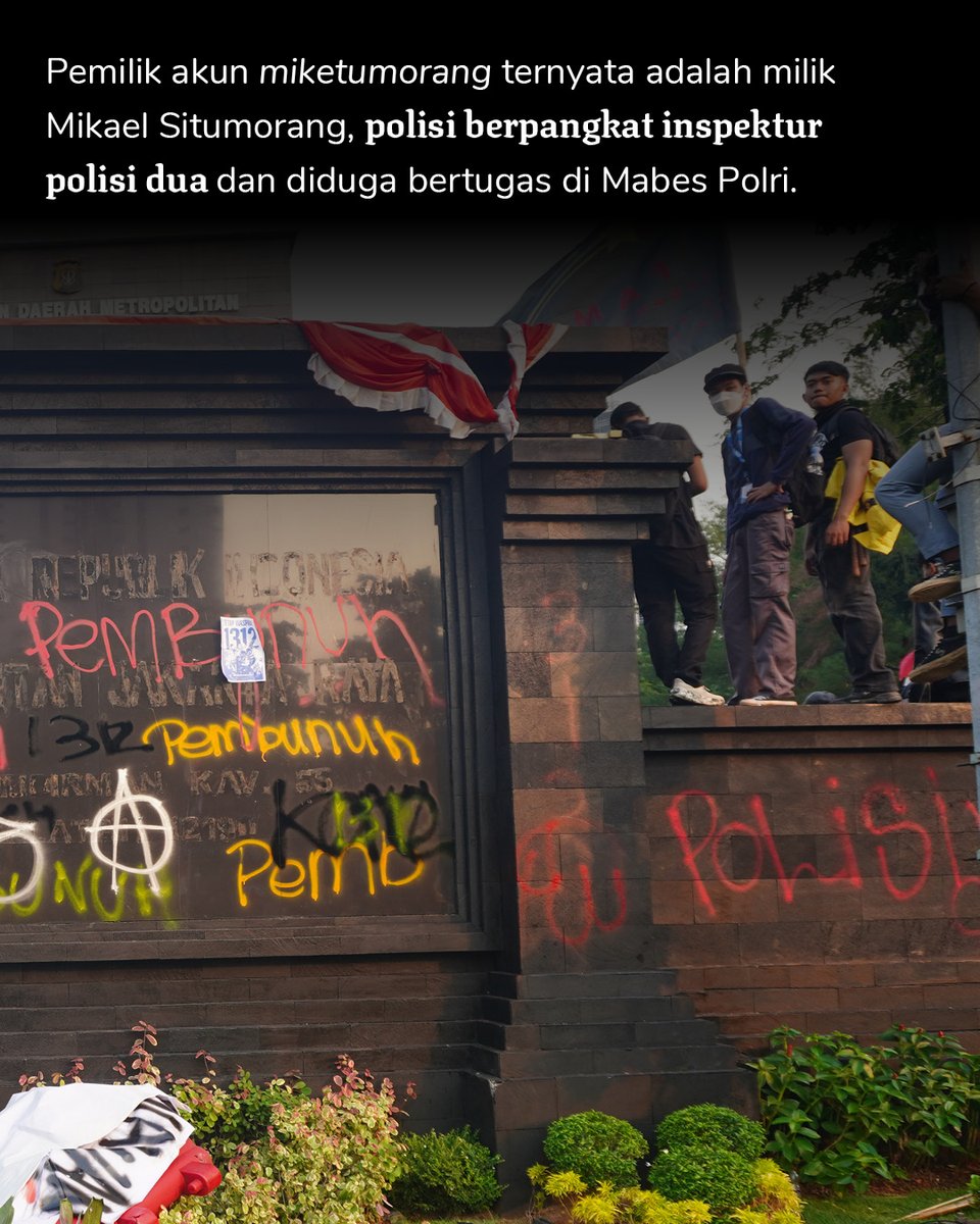 Akun lain adalah hellodolly29.  Ia menyebarkan data pribadi Laras seperti nama orangtua, alamat rumah,  NIK, bulan dan tahun kelahiran. Mengancam dengan kalimat “See you in INP Office”.

projectmultatuli.org/setelah-api-pr…