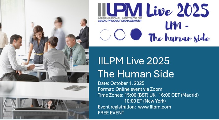 IILegalPM's tweet photo. Join us on the 1 October at  15:00 BST (UK) 16:00 CET (Madrid) 10:00 ET (New York) for the 'IILPM Global Live 2025' event.

Register at:
https://t.co/KuwlAtLZhG https://t.co/tG0qitob4J