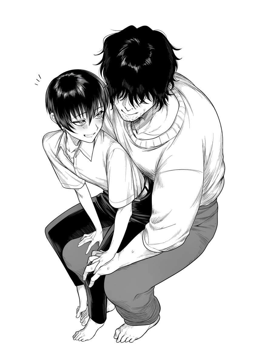 最近描いてる絵なんすけどモノクロ上手くなってきたので見てください
ショタしか描いとらん 