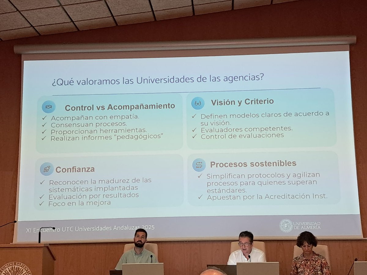 Calidad, Innovación Docente y Estudios Grado UGR tweet media
