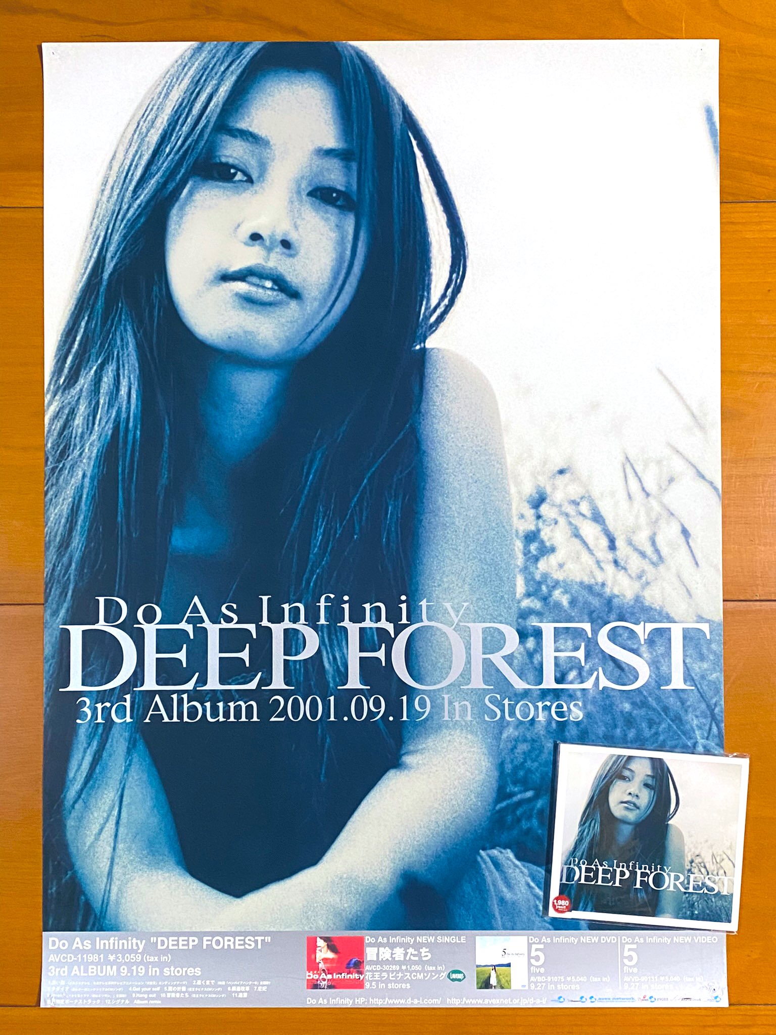 Do As Infinity 2001年 DEEP FOREST ポスター Do As Infinity 2001年 DEEP FOREST ポスター - メルカリ