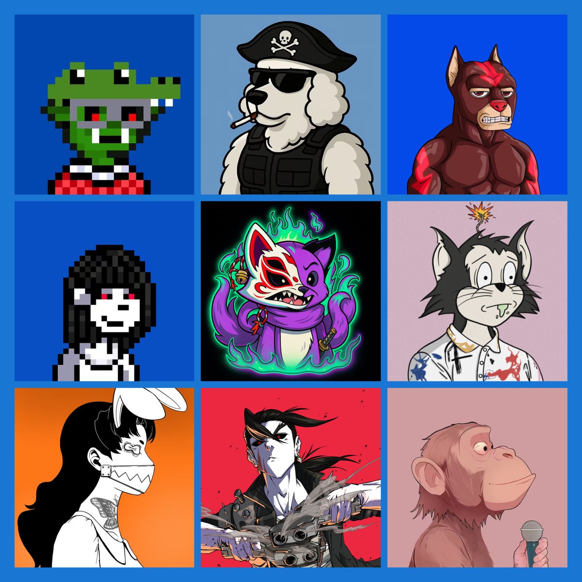 Snagged a few new NFTs lately — APECHAIN really is home for NFTs. 🦍🔥

<a href="/GobsOnApe/">Gobs On Ape</a> <a href="/OxSimpleFarmer/">SimpleFarmer</a> <a href="/ApeAlphaDogs/">ALPHA DOGS</a> <a href="/TrenchersOnApe/">Trenchers On Ape</a> <a href="/foxyfam_/">FoxyFam 🦊</a> <a href="/FelineFiendz/">Fiendz</a> <a href="/YureiApe/">Yūrei</a> <a href="/MonosMC/">MONOS META CLUB</a> <a href="/pwimates/">pwimates</a>  <a href="/ApeChainHUB/">ApeChainHUB</a>  #NFTs #gobs777