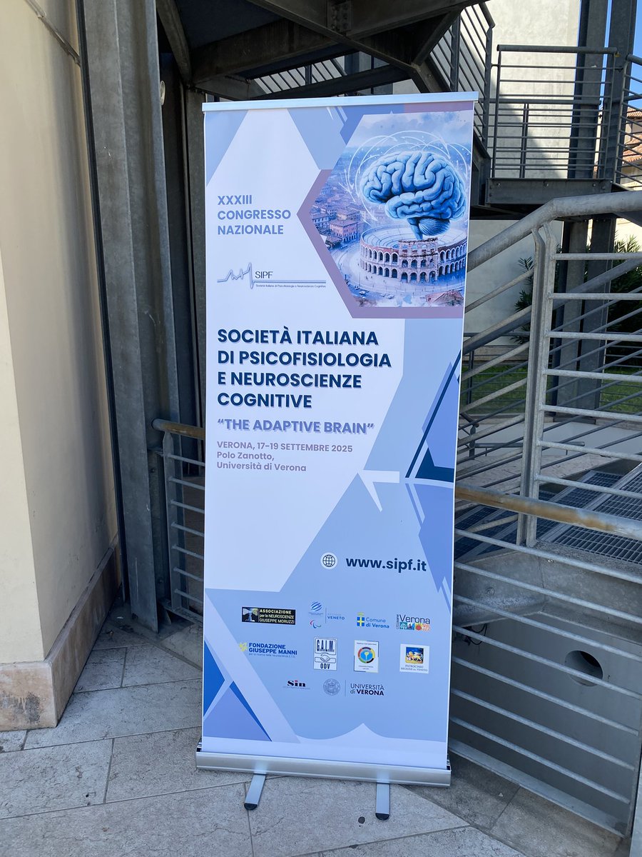 DiomediStefano's tweet image. Glad to have joined #sipf 2025 in Verona as a guest at the symposium “Novel Views on the Neuroscience of Reaching and Grasping Movements”. Inspiring discussions and great connections!

#Neuroscience #MotorControl