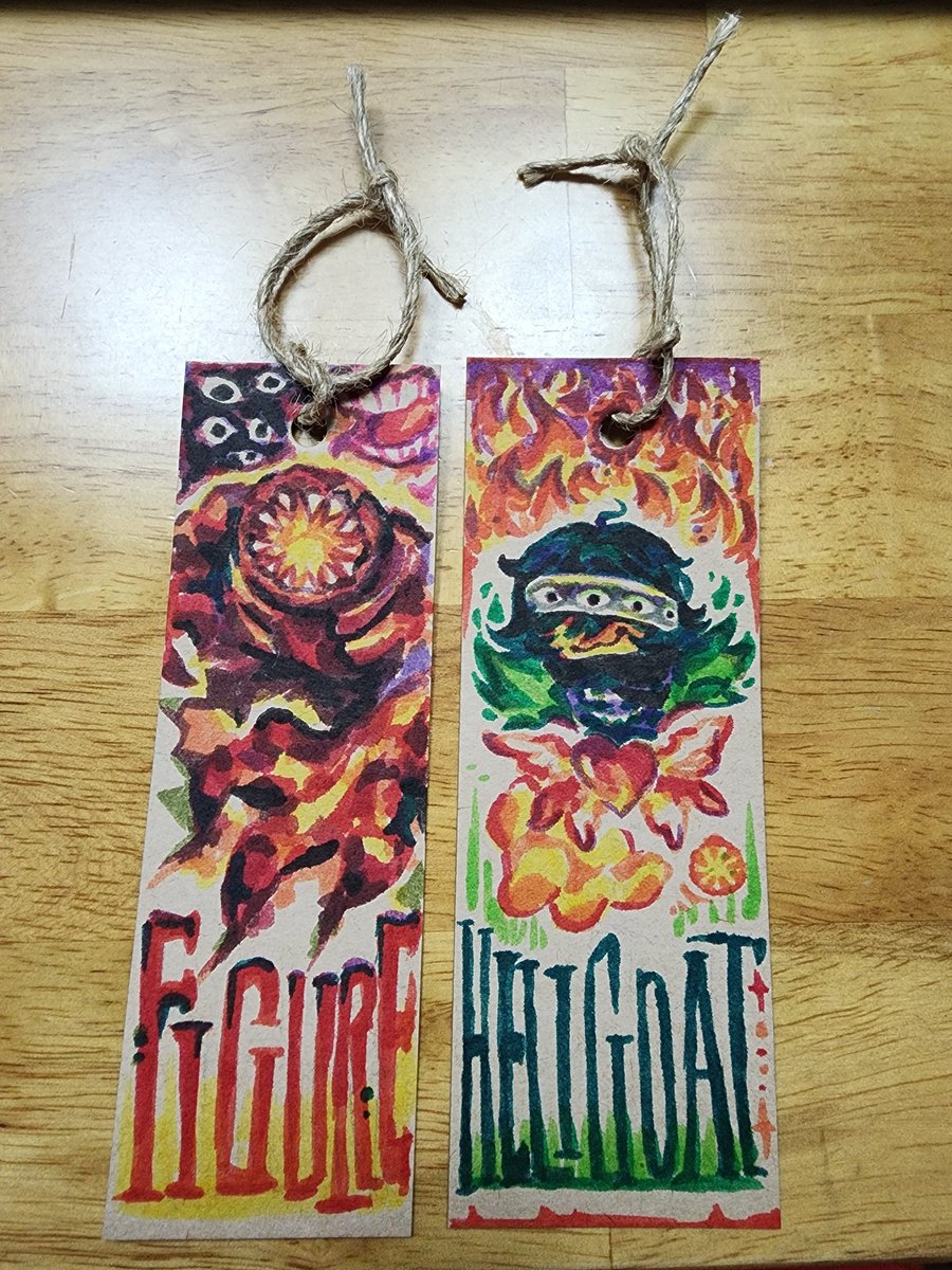 Bookmarks that I made in school club
(STILL PREPARING FOR EXAM 🤯)

#DOORS #doorsfanart