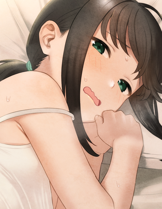 汗くさいですよぅ 