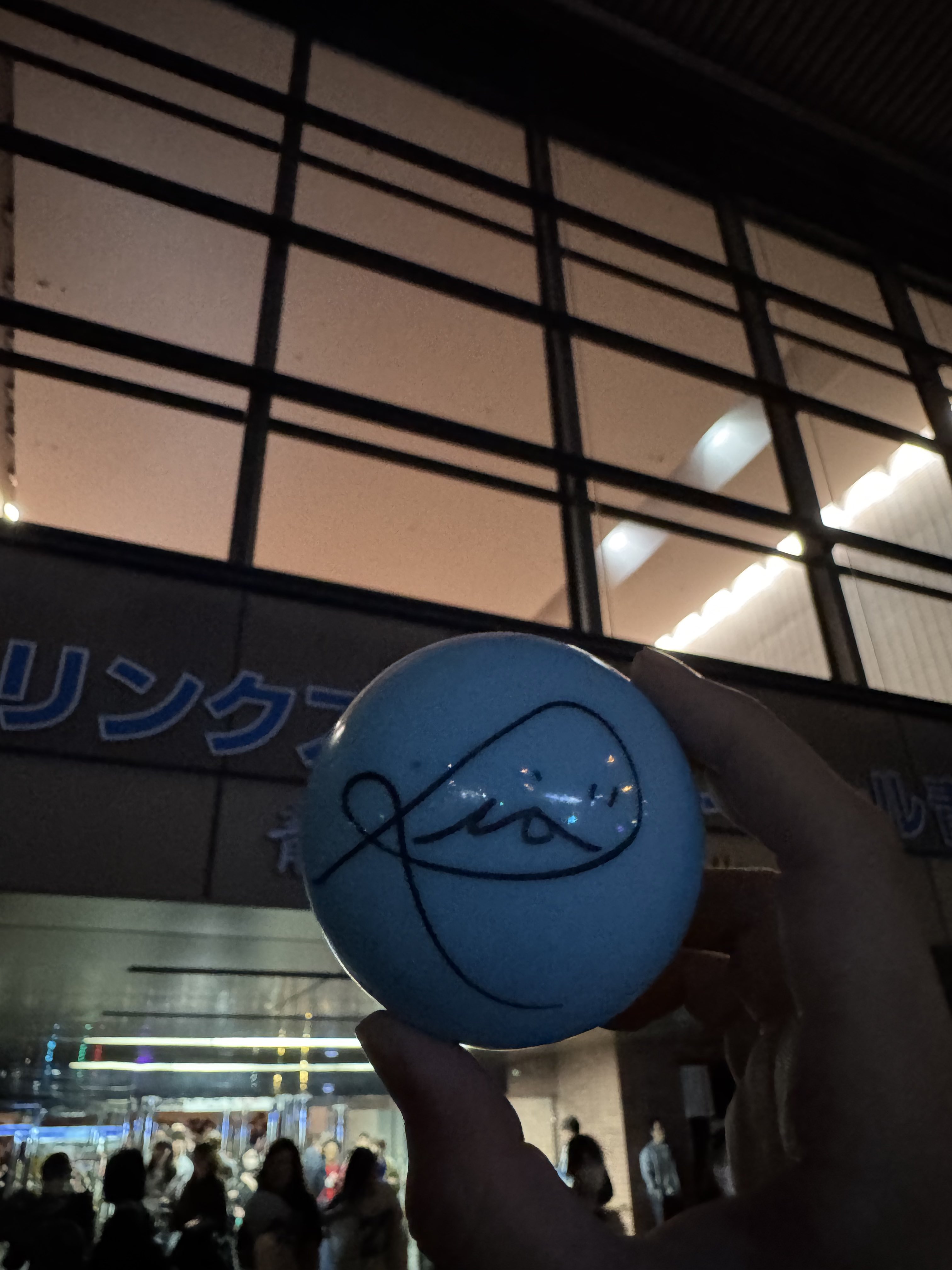 夜のひと笑い こうくん サインボール 夜のひと笑い こうくん サインボール 夜のひと笑い こうくん