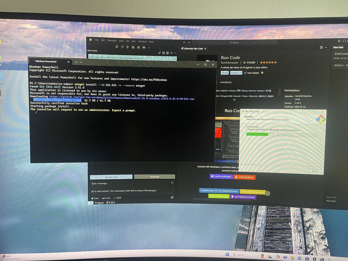 Setting up a remote windows environment to run coding agents in YOLO mode 24.7.

Exciting times!