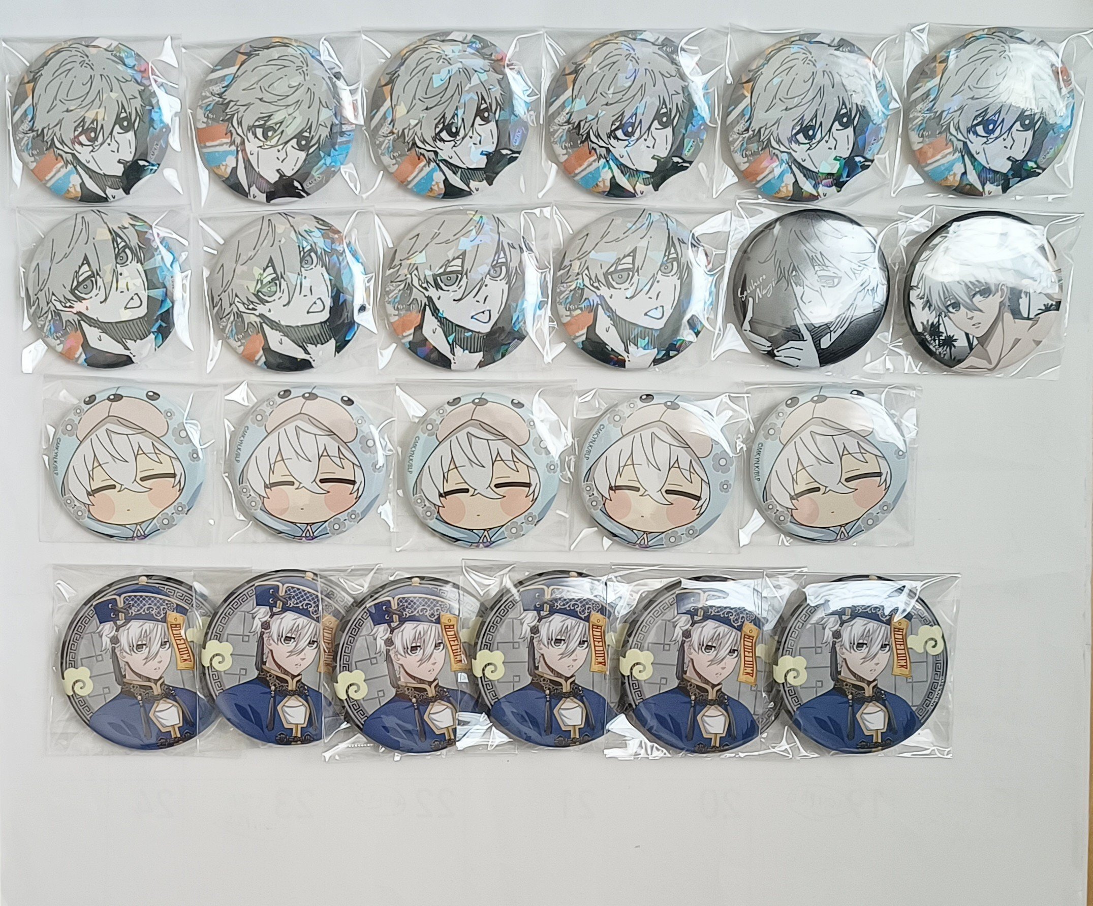 ブルーロック ファボテリア フラワーベア 凪 缶バッジ ブルーロック 凪誠士郎 ファボテリア favoteria フラワーベア 缶
