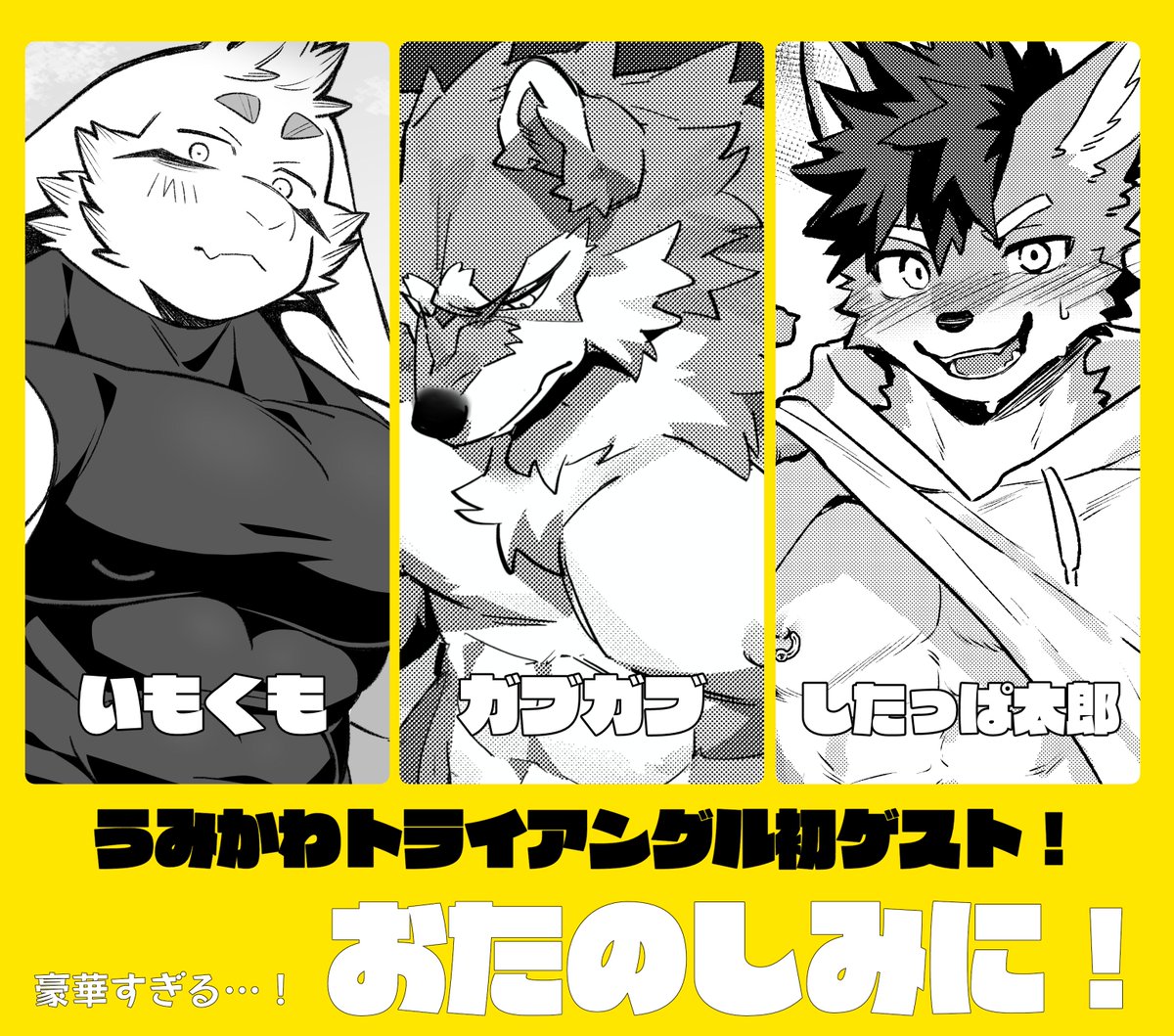 なんと今回初めてのゲスト寄稿をお願いしております…！
豪華ゲストの３人の参加していただき、本当にありがとうございました！！！！！！！！！！！！！！！！！！
嬉しい～🥲🥲🥲🥲🥲🥲❗️