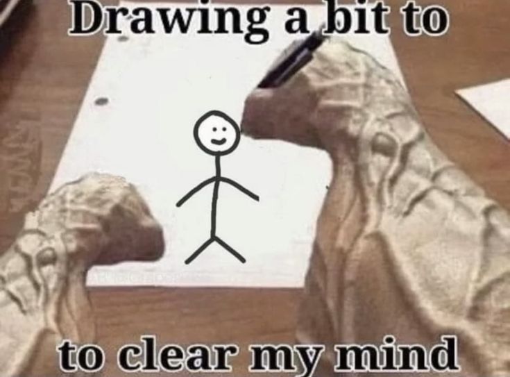 sometimes you gotta touch paper to remind your brain it’s not code