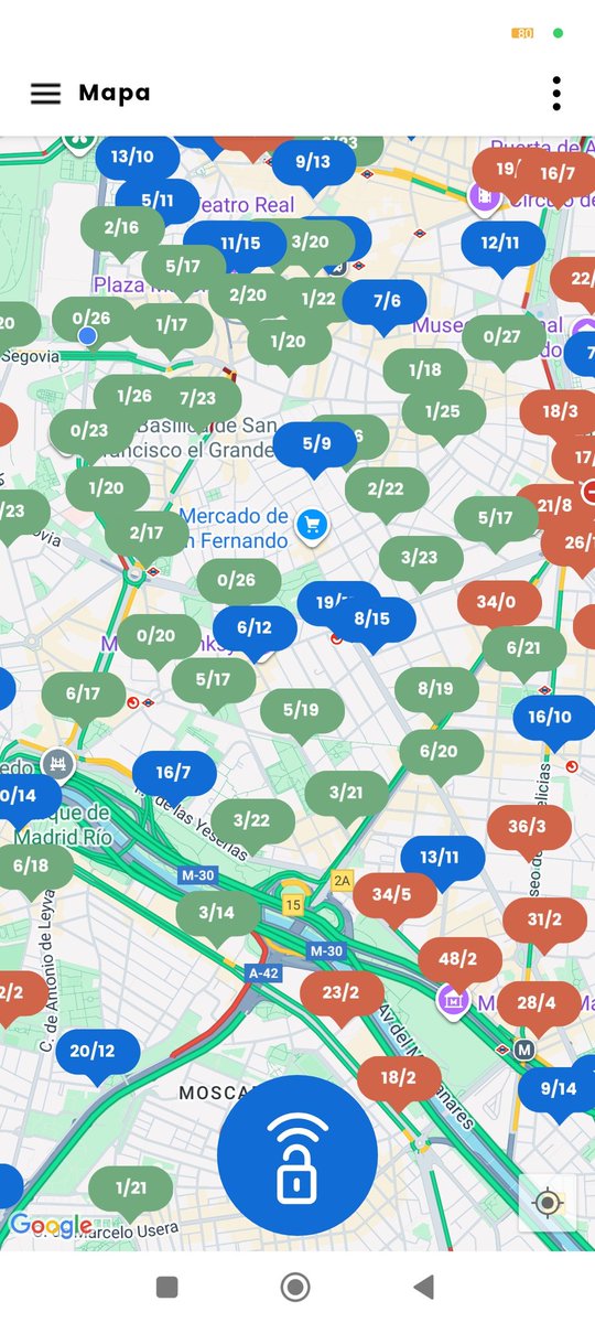 TuitingMachine's tweet image. La zona centro apenas tiene bicis, todas en los barrios de alrededor con las estaciones saturadas de bicis sin redistribuir, pero  gracias por las cuatro mochilas que dejasteis por ahí @bicimad @MADRID