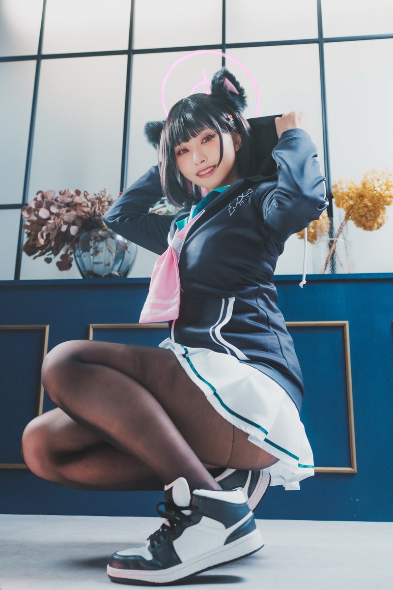 カズサ -Blue Archive-  

model: <a href="/2ponlove/">かちゃす🔅</a> 

ヘイローの合成にチャレンジ、教えていただいて感謝🙏
#ReLenz #リレコネ