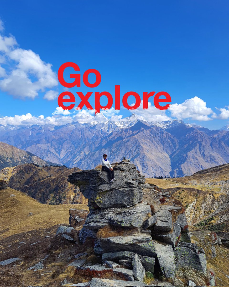AdventureWorx's tweet photo. Autumn In the mountains - loading🏔🍁🍂
#Autumntreks #Autumn #Himalayas #trekking #mountains #adventure #outdoors #GoExplore https://t.co/5uCxsPiWtV