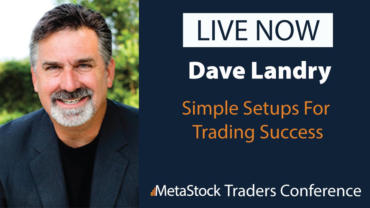 🚨 Dave Landry is LIVE right now! 🚨

🎤 “Simple Setups For Trading Success”

Don’t miss this chance to learn from one of the industry’s best—happening right now as part of the MetaStock Traders Conference.

👉 Watch live here: youtube.com/live/eMGQEw-SN…

#MetaStock