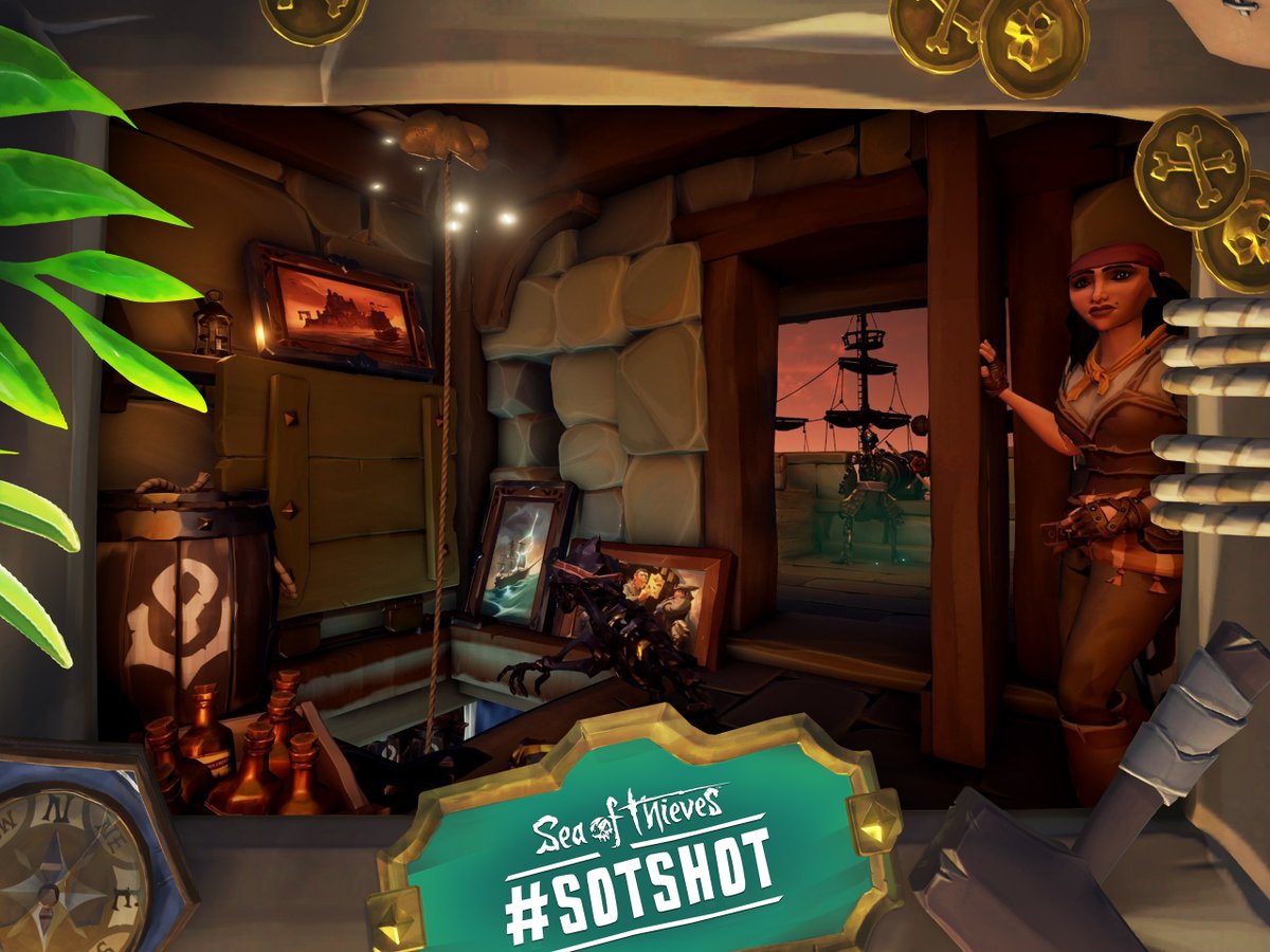 SeaOfThieves's tweet photo. Our crew's other four favourite Smuggling Scenes came from Bluesky's infinitdream and molnaramy00, Twitter's @Tyronix03 and Instagram's iaxellp. DMs on the way! Thank you to every pirate who entered. A favourite theme of ours will return for fresh takes on September 22nd. https://t.co/KcqnCT2bHR