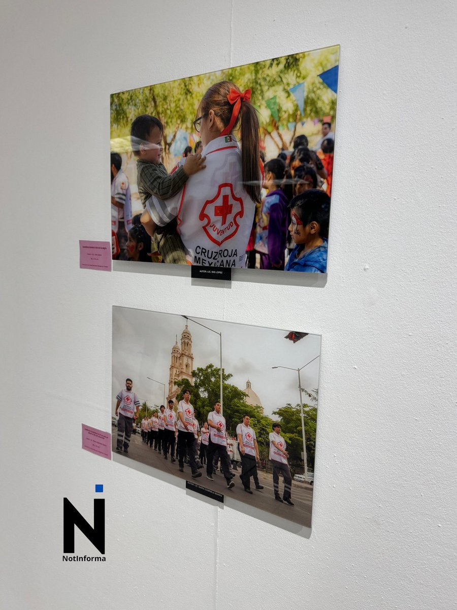 Notinforma_4's tweet photo. El pasado 17 de Septiembre se inauguró la exposición fotográfica "Retratos que salvan vidas" de la Cruz Roja Mexicana, presentada en la Sala de Arte de la Universidad Autónoma de Occidente (UAdeO), Unidad Regional Culiacán.
#Noticias #InformaciónParaTi #uadeo #CruzRoja #fotos https://t.co/wfDlvkrAT9