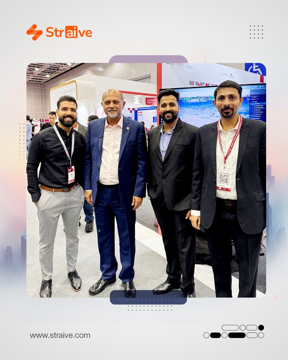 Straive_'s tweet photo. Big moments at #SmartCityExpo KL for Straive

💡 Inspiring conversation with Honorable @GobindSinghDeo, Minister of Digital, Malaysia

🤝 Great connect with the AWS team

Excited to shape smarter, sustainable cities with AI

#AIForCities #SustainableCities #Straive https://t.co/Ll2OiIN1HS