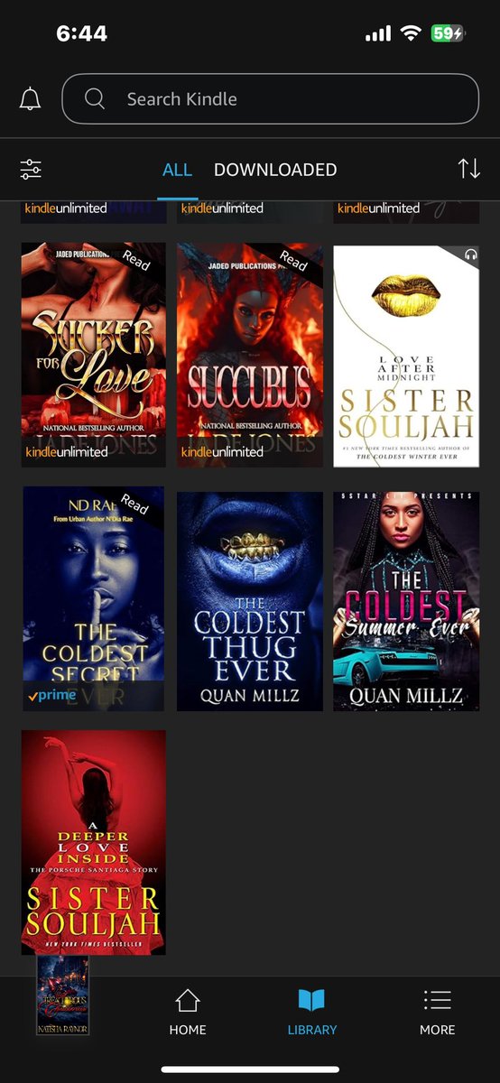 My Kindle lineup for September 🤗