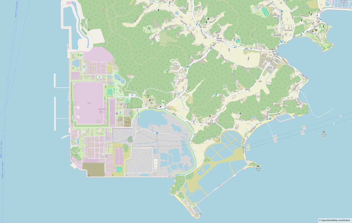 OSM Korea. 영흥화력발전소openstreetmap.org/way/478889075#…