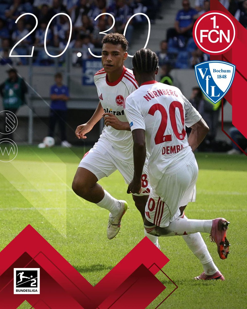 1. FC Nürnberg (@1_fc_nuernberg) on Twitter photo 🔦 𝕋𝕠𝕡𝕤𝕡𝕚𝕖𝕝  🔦
Um 20.30 Uhr kommt der <a href="/VfLBochum1848eV/">VfL Bochum 1848</a> ins Achteck! 
✊ Alle gemeinsam für Nürnberg! ✊ 
#fcn | #FCNBOC 🔦 𝕋𝕠𝕡𝕤𝕡𝕚𝕖𝕝  🔦
Um 20.30 Uhr kommt der <a href="/VfLBochum1848eV/">VfL Bochum 1848</a> ins Achteck! 
✊ Alle gemeinsam für Nürnberg! ✊ 
#fcn | #FCNBOC