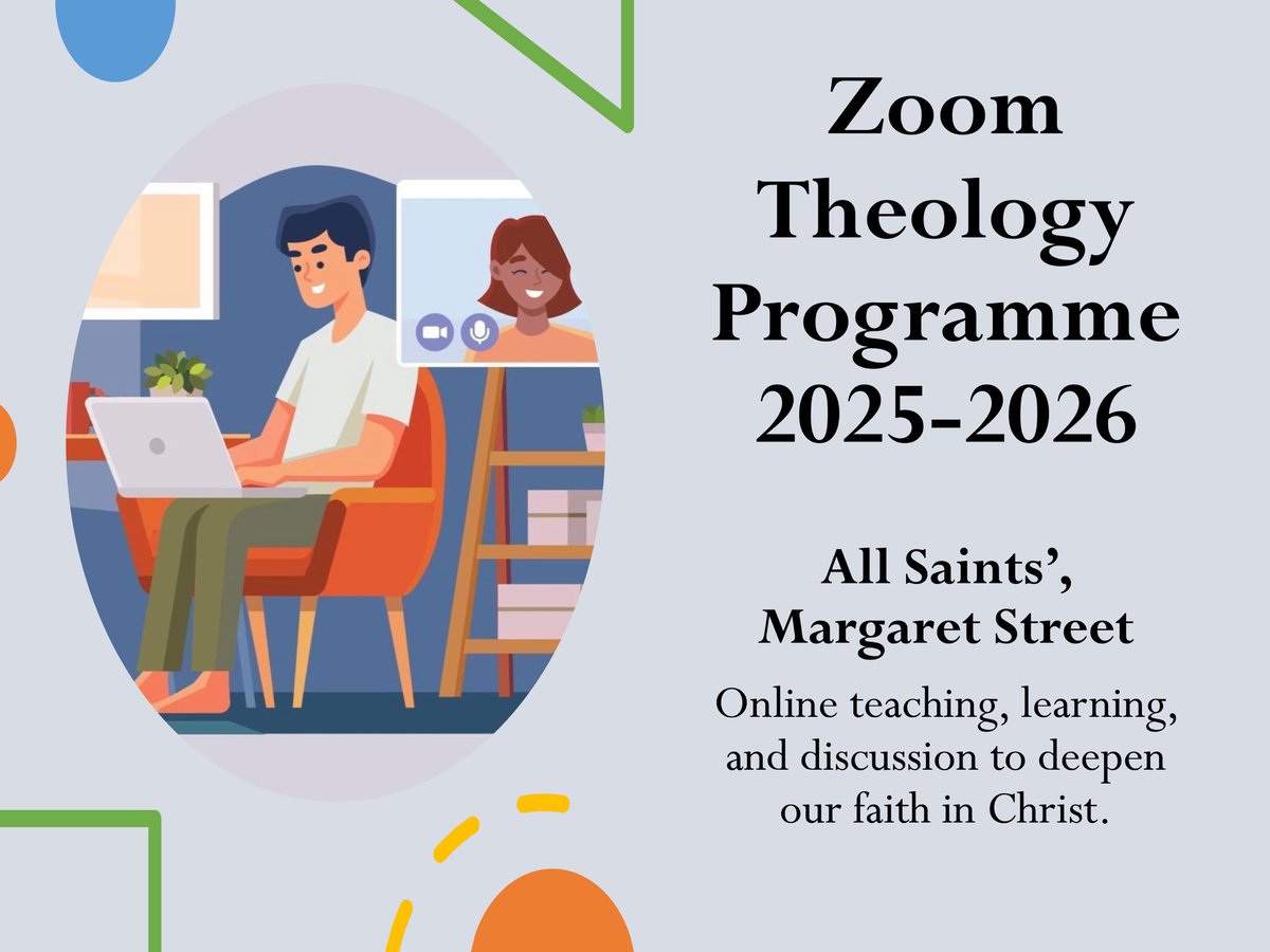 Our Zoom Theology Programme for the next twelve months has gone live today! Sessions include: New Testament study with Ian Boxall; the theology of sacred space with Willian Whyte; Blaise Pascal with Graham Tomlin; the role of the Archbishop of Canterbury with Colin Podmore; St