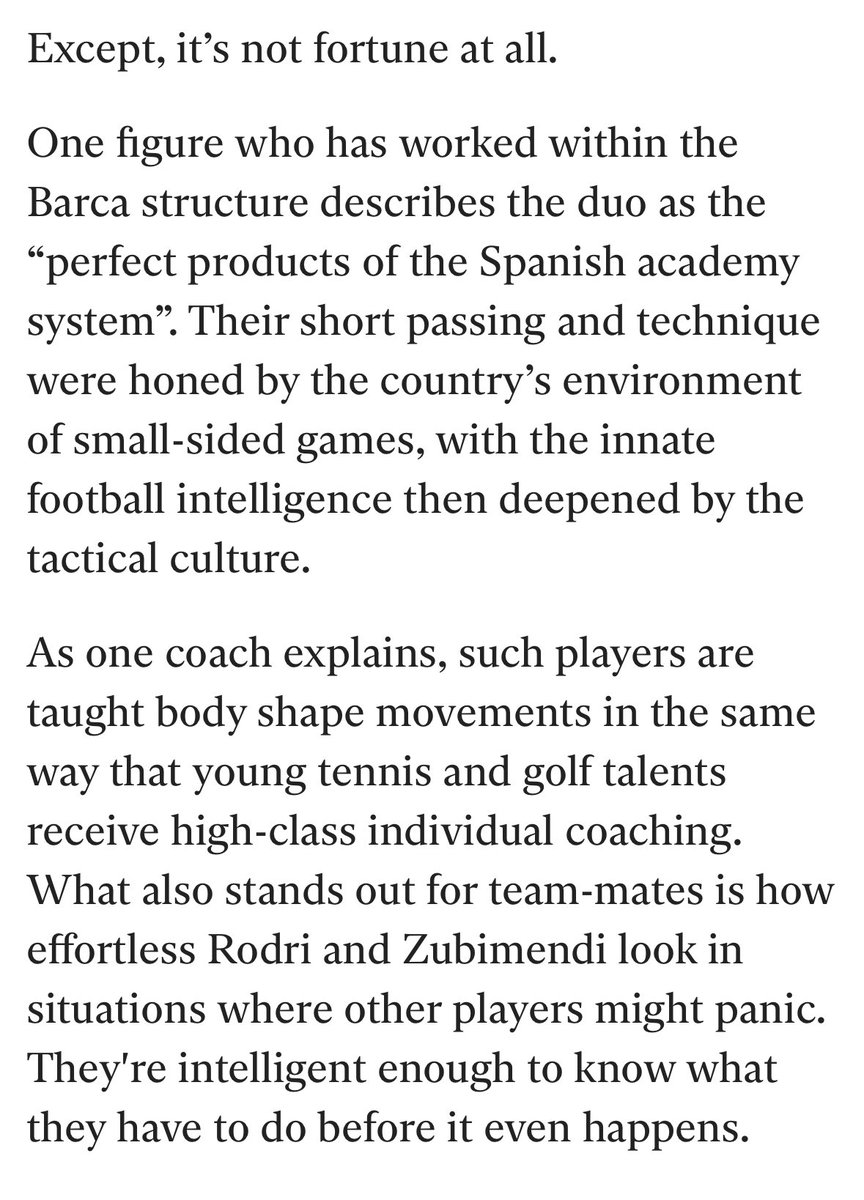 MiguelDelaney's tweet image. Spain and number 6s like Rodri and Zubimendi

independent.co.uk/sport/football…