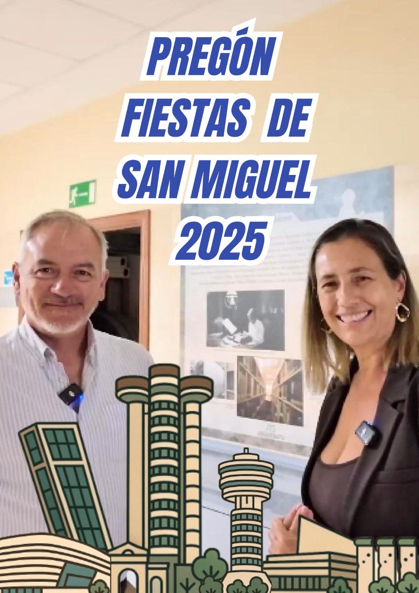 _EstradaYolanda's tweet image. ¡HA LLEGADO EL MOMENTO!
El #Pregón de las fiestas de San Miguel 2025 correrá a cargo de…
¡¡¡La Escuela Técnica Superior de Ingenieros Industriales UPM!!
@industrialesupm 

#Chamartín, un distrito para vivirLO.
#ChamartínVivo
#fiestassanmiguel2025