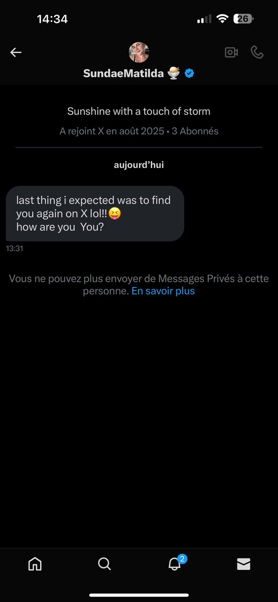 Dmed me on my private account 
its just creepy : blocked
Cringed me with a second acc : blocked
3rd account ? yes today, blocked.

Weirdo behavior 
but keep