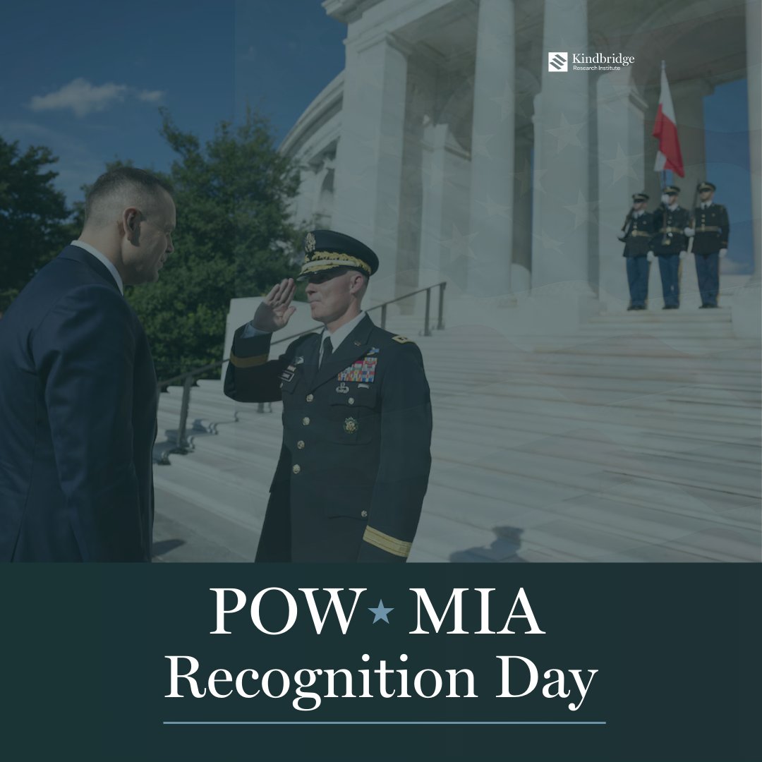 Kindbridge Research Institute (@kr_institute) on Twitter photo Honoring the courage of POWs, MIAs, and their families. You are never forgotten. 🎖️🕯️
#POWMIA #RememberAndHonor Honoring the courage of POWs, MIAs, and their families. You are never forgotten. 🎖️🕯️
#POWMIA #RememberAndHonor