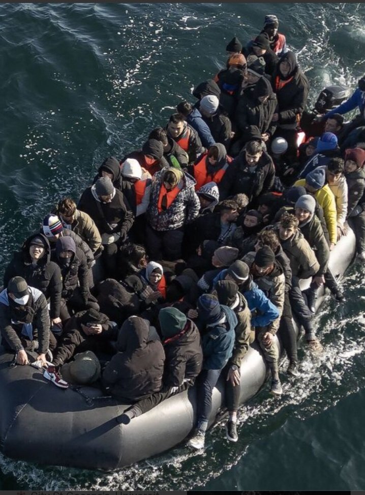 This Is How a Nation Dies...

What's coming across the Channel is not "migration." It is invasion. If tens-of-thousands of fighting-age men attempted to land on our shores with rifles, the Navy would sink them. Yet when they come with empty hands, we're told it's "humanitarian."