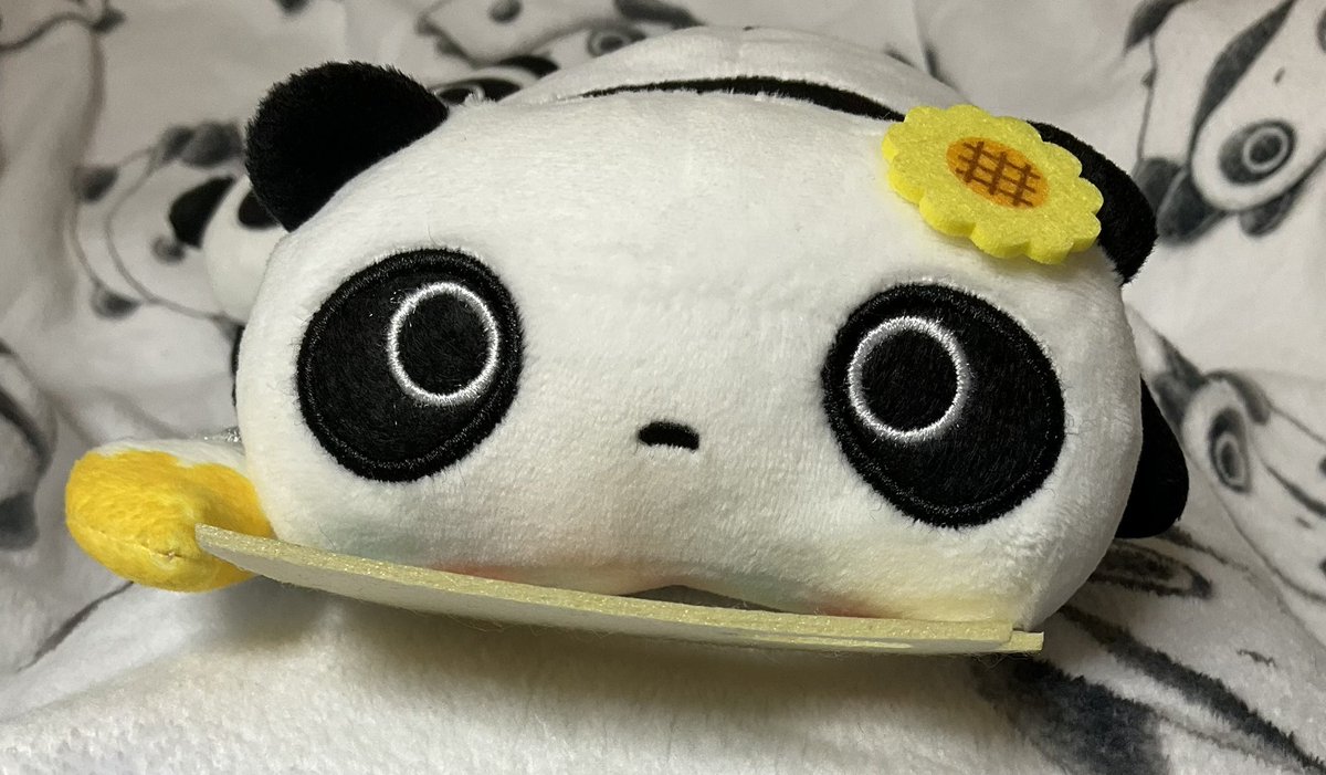 たれぱんだ　限定複製原画　春25/46 シャンブルにて「たれぱんだ」「にゃんにゃんにゃんこ」のグッズ