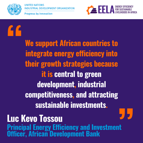 The insights from EELA webinar on “Energy Efficiency Investment Opportunities in EAC, ECOWAS, and SADC” continue to resonate: unlocking #Africa’s #energyefficiency potential requires #financing models and #privatesector leadership to generate impact 
👉 shorturl.at/jJ9Eb