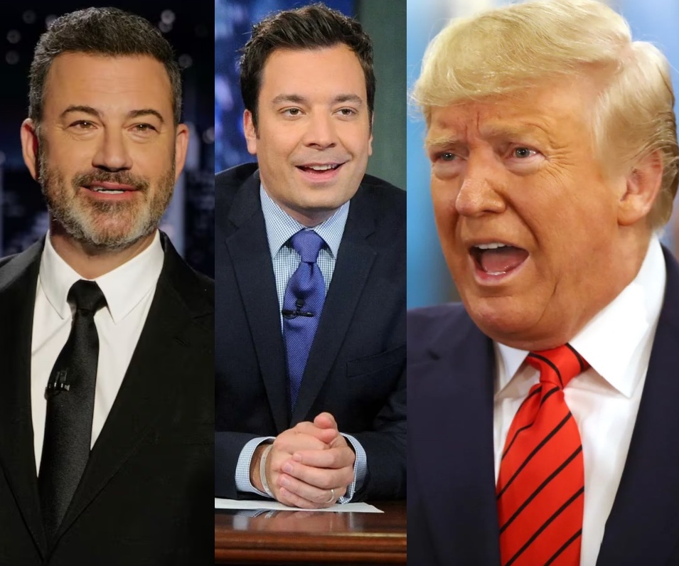 OccupyDemocrats's tweet image. BREAKING: Jimmy Fallon charges into battle against Donald Trump over the shocking Jimmy Kimmel firing and unleashes a hilarious takedown that&apos;s enraging MAGA world.

If they thought that he&apos;d cower in fear, they were dead wrong...

&quot;Well guys, the big story is that Jimmy Kimmel…