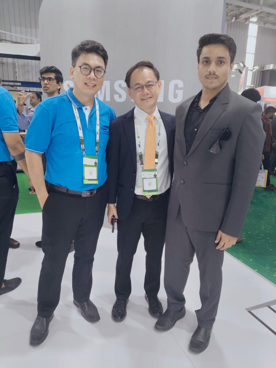 TrinetraAsset's tweet image. Just wrapped up an inspiring day at #electronicaIndia &amp;amp; #productronicaIndia 2025 

From CoreIoT’s GPS repeater to PowerICs’ 65W GaN charger, the event was a powerhouse of innovation in electronics &amp;amp; semiconductors. Got to see cutting-edge solutions in AI, RFID (Radio Frequency…