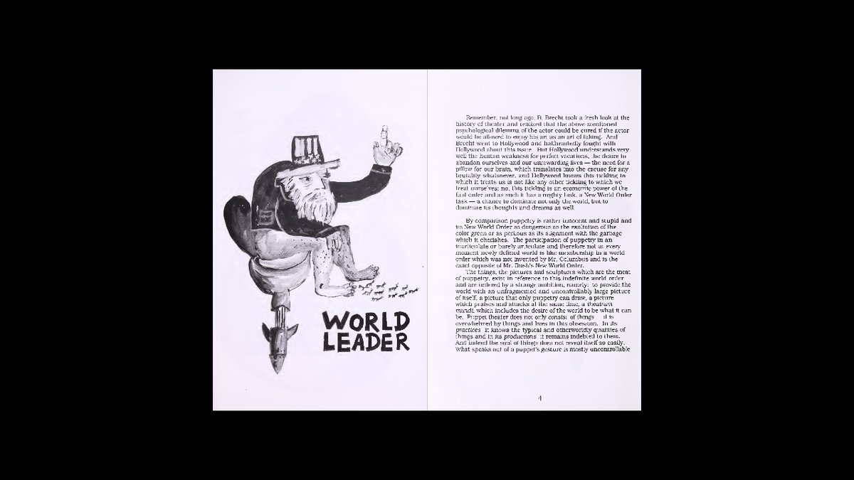 P_E_A_C's tweet photo. The Old Art of Puppetry In The New World Order.
https://t.co/0nph8HEkzo
#Art #artzines #zines #illustration #artist #bookpdf #drawing #zine #pdfdownload #bookseller #bookstore #bookshop #PDFOfTheDay #pdf #draw #vintagezine https://t.co/rvYuwaW50c
