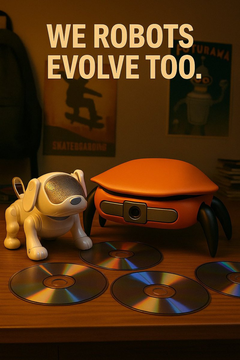 craboint's tweet image. Some toys were fun.
This one’s the future.

#Y2KVibes #RetroTech #RobotFuture #ClawMachine #TechCulture #NextWave #ViralTech #2000sAttack #GlowEra #FutureIsNow