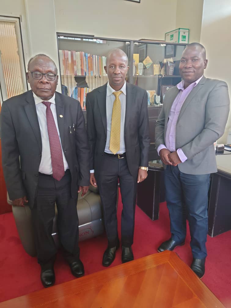 UVCF Courtesy Visit to MUBS

UVCF visits MUBS 
Prof. Eriabu Lugujjo &amp; Ronald Balimunsi met Prof. Moses Muhwezi to discuss collaboration &amp; quality higher education. Prof. Muhwezi invited to UVCF Annual Conference, 16–17 Oct, Entebbe.
#UVCF #HigherEducation #MUBS