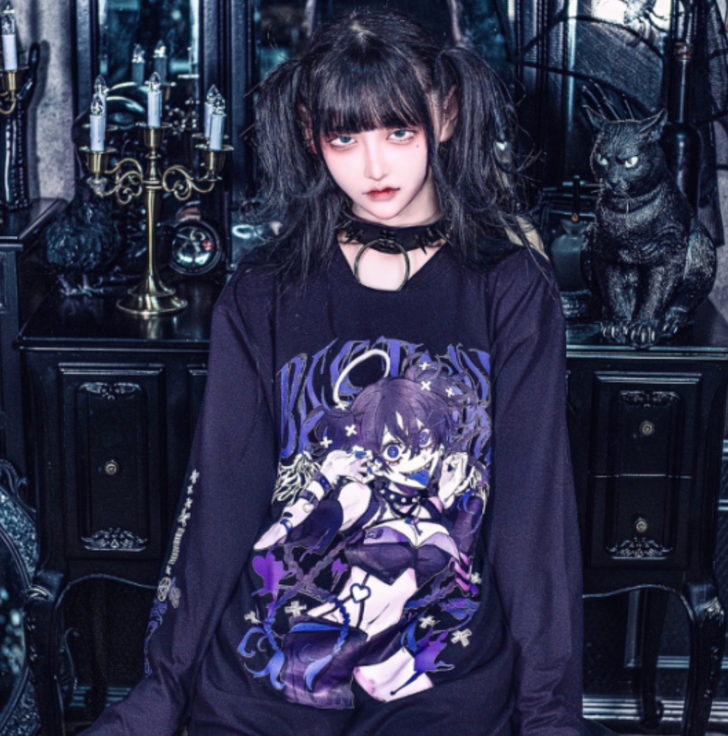 QOOZA × くろうめコラボ‼️‼️ BASTARD L/S TEE 今だけ50%OFFセール