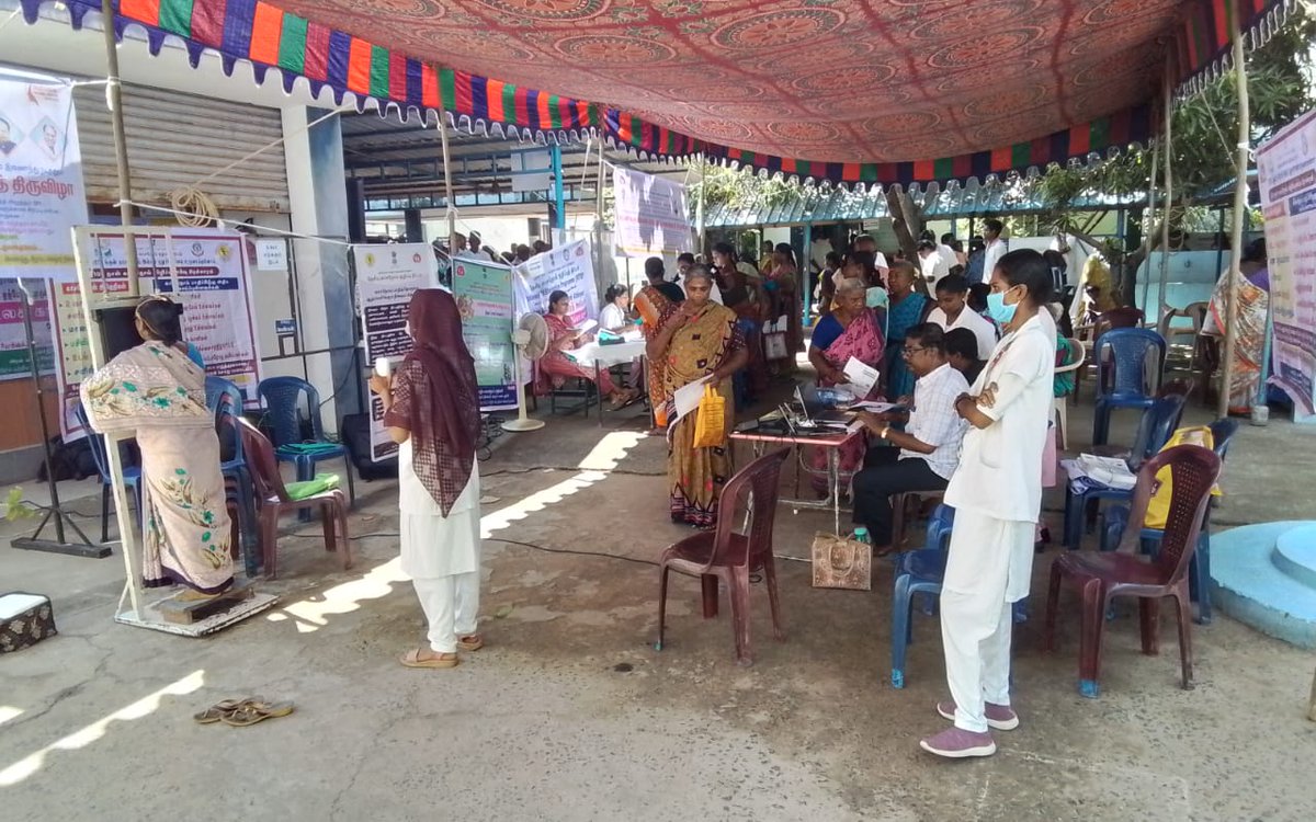 Swasth naari sahakth parivar abhiyan Program(Healthy Women-Strong Family Campaign) conducted CXR camp at karikalampakkam on 15.9.25 , 120 benefited.