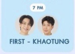 GMMTV FANIVAL 🎪
FIRST - KHAOTUNG 🧡🤍

🗓️ 15 OCTOBER 2025
📍 Phenix Grand Ballroom 5th FLOOR
🎟️ FREE ENTRY

#GMMTVFANIVAL
#Firstkanaphan #กองทัพของเฟิร์ส 
#เฟิร์สข้าวตัง