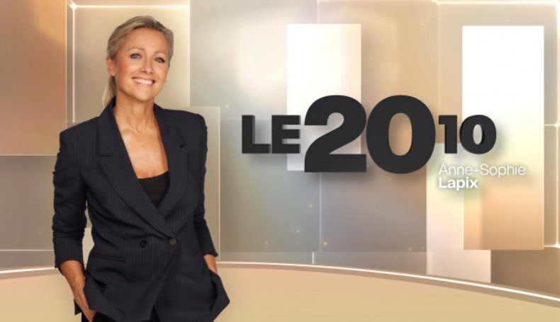 📺 Sur <a href="/M6/">M6</a>, #Le2020 d’Anne-Sophie Lapix, la nouvelle interview dominical de la chaîne, change d’horaire en avançant de 10 minutes et devient donc #Le2010 dès ce dimanche !