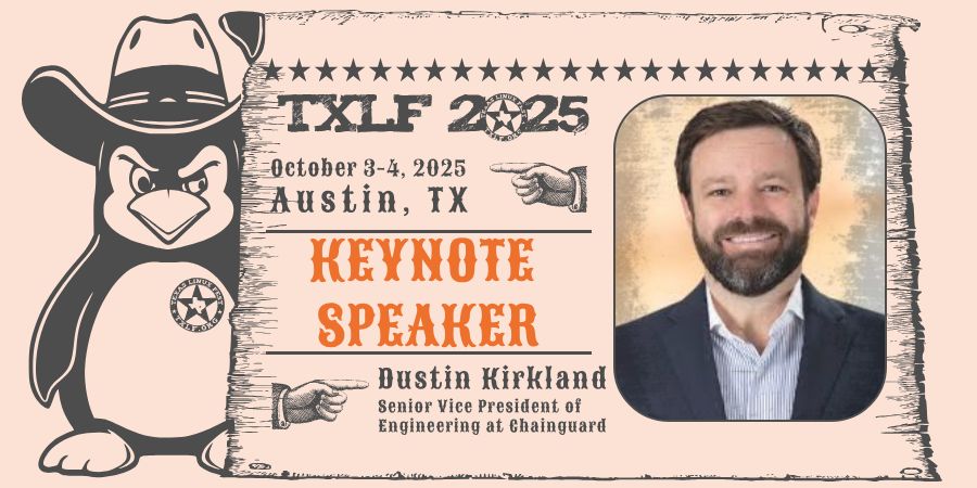 Texas LinuxFest tweet media