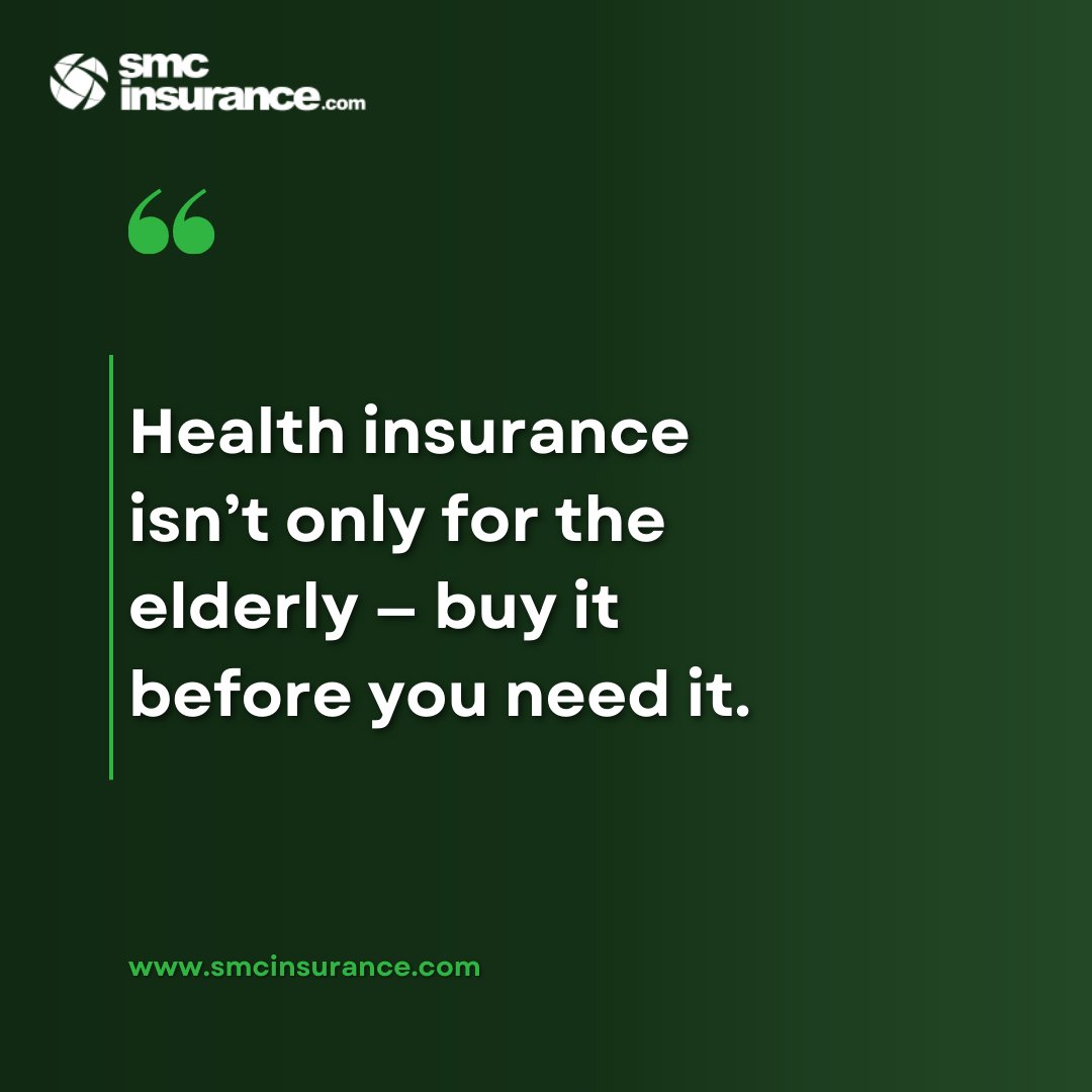 smc_insurance's tweet image. Don’t wait for a health scare to realize its value. 💡
Secure your future today with the right health insurance plan. 🛡️

#HealthInsurance #StayProtected #SecureYourFuture #InsuranceAwareness #SMCInsurance