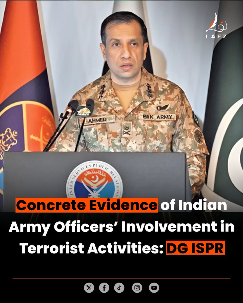 DG ISPR interview to a German media House

Read more : lafz.com.pk/news/16183/pak…

#DGISPR #Fitna_al_Khawarij