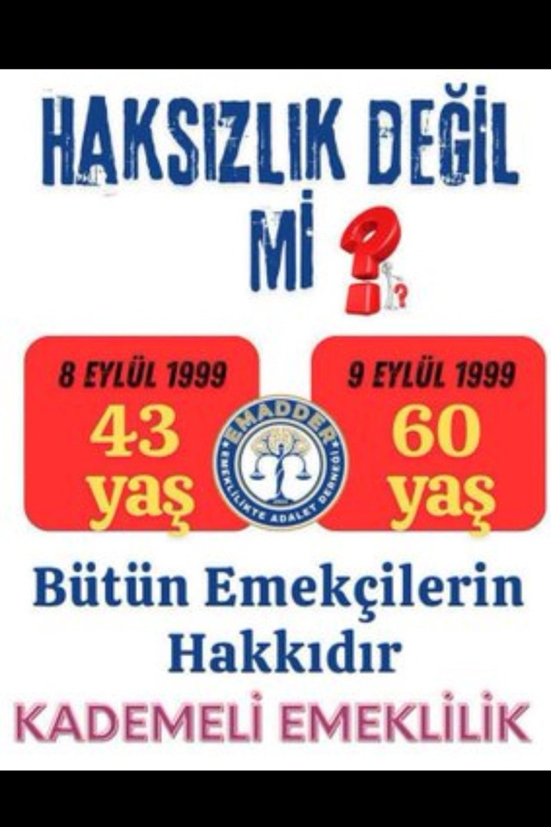 Bu haksızlık değil mi? Bunca insanın feryadını duyan yok. Elbette haksızlık son bulacak, halkın iktidarında çile bitecek! #EmadderAdaletÇalıştayı