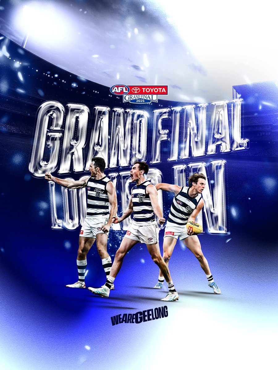 See you on the biggest stage of them all for the 20th time in the Club's history, and the fifth time under Chris Scott! 🏟️🤩
