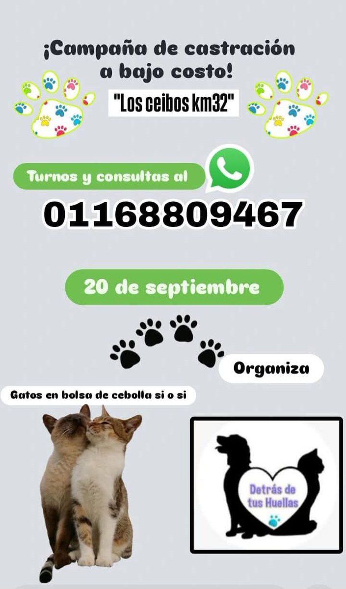 protegealanimal's tweet photo. LA MATANZA - GONZÁLEZ CATÁN
#LAMATANZA #MATANZA #RAFAELCASTILLO #LATABLADA #SANJUSTO #CASANOVA #BARRIOLOSCEIBOS #LUZURIAGA #RAMOSMEJÍA #LAFERRERE #VIRREYDELPINO #LOSCEIBOS #KM32 #GONZÁLEZCATÁN #CATÁN #TAPIALES #MADERO #ATALAYA #ALDOBONZI #ZONAOESTE #GRANBSAS #BSAS #CONURBANO https://t.co/TlW1RefUF1