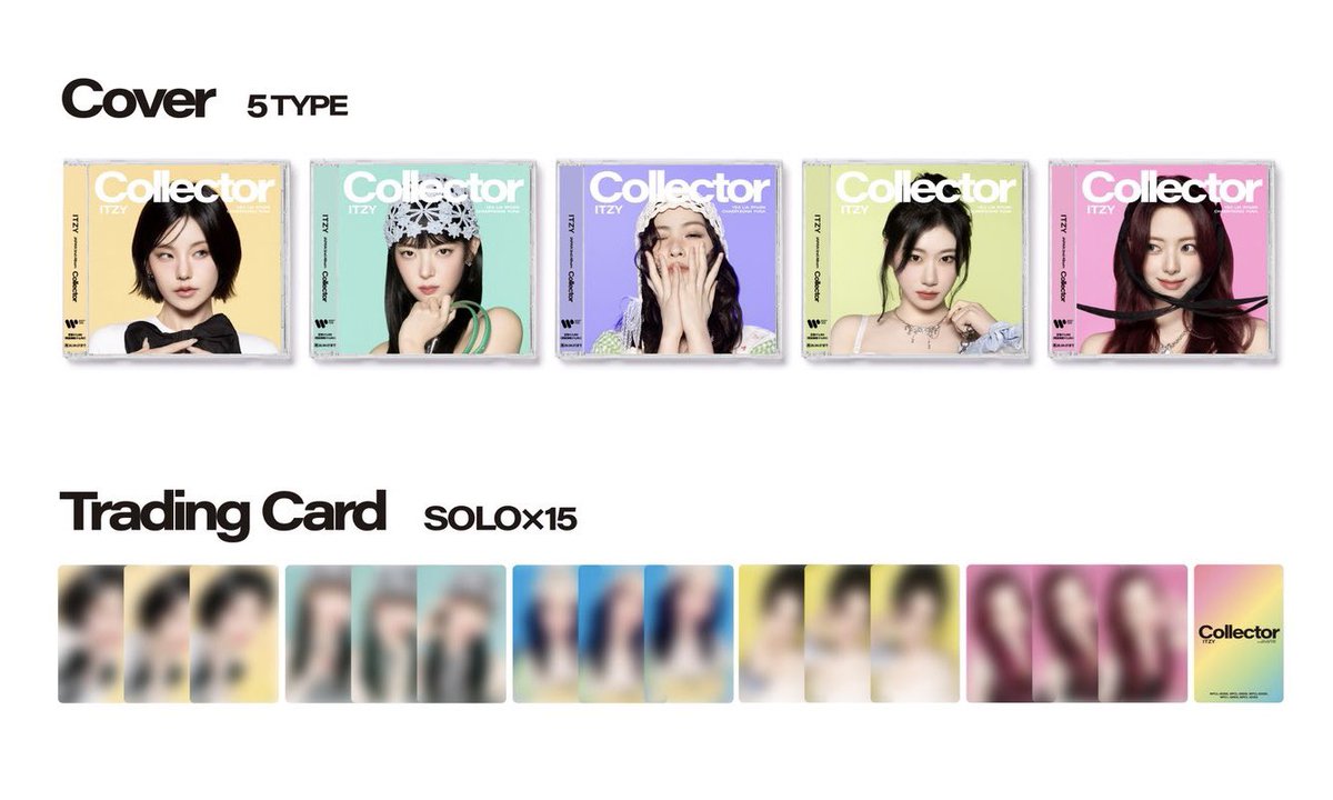 collector photocards & album inclusions!